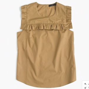 Ruffle Bib Top